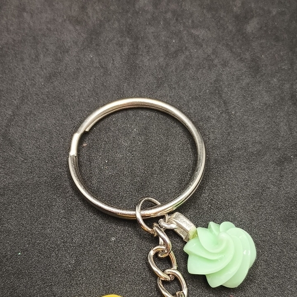 Pink and Yellow Kawaii Unicorn Keychain - Picture 4 of 4